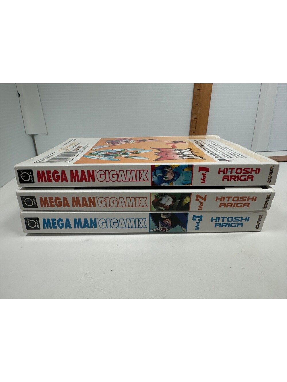 Mega Man Gigamix Vol 1-3 Lot 15 18 Udon Capcom Manga Hitoshi Ariga English 1 2 3